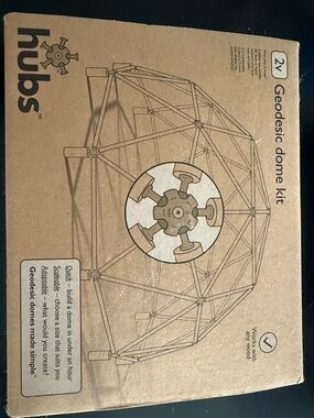 Geodesic Dome Kit - Natural Brown